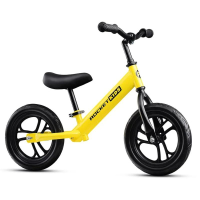 Беговел 12 Rocket R0040-Y жёлтый 01